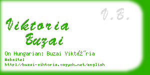 viktoria buzai business card